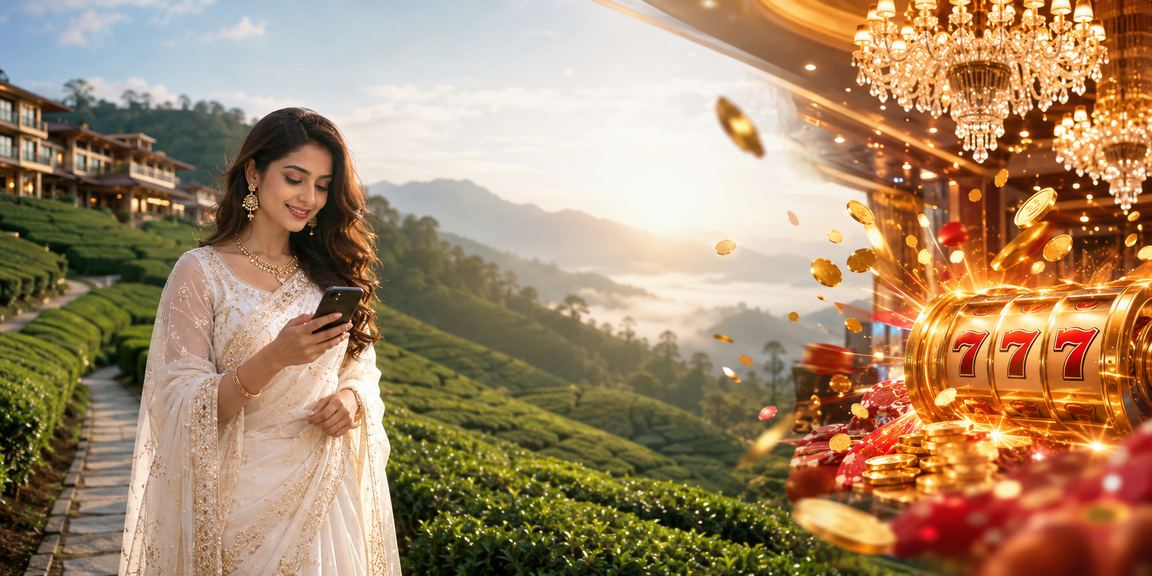 বান্দরবানে স্লট গেমের আকর্ষণীয় লাল সবুজ পরিবেশ